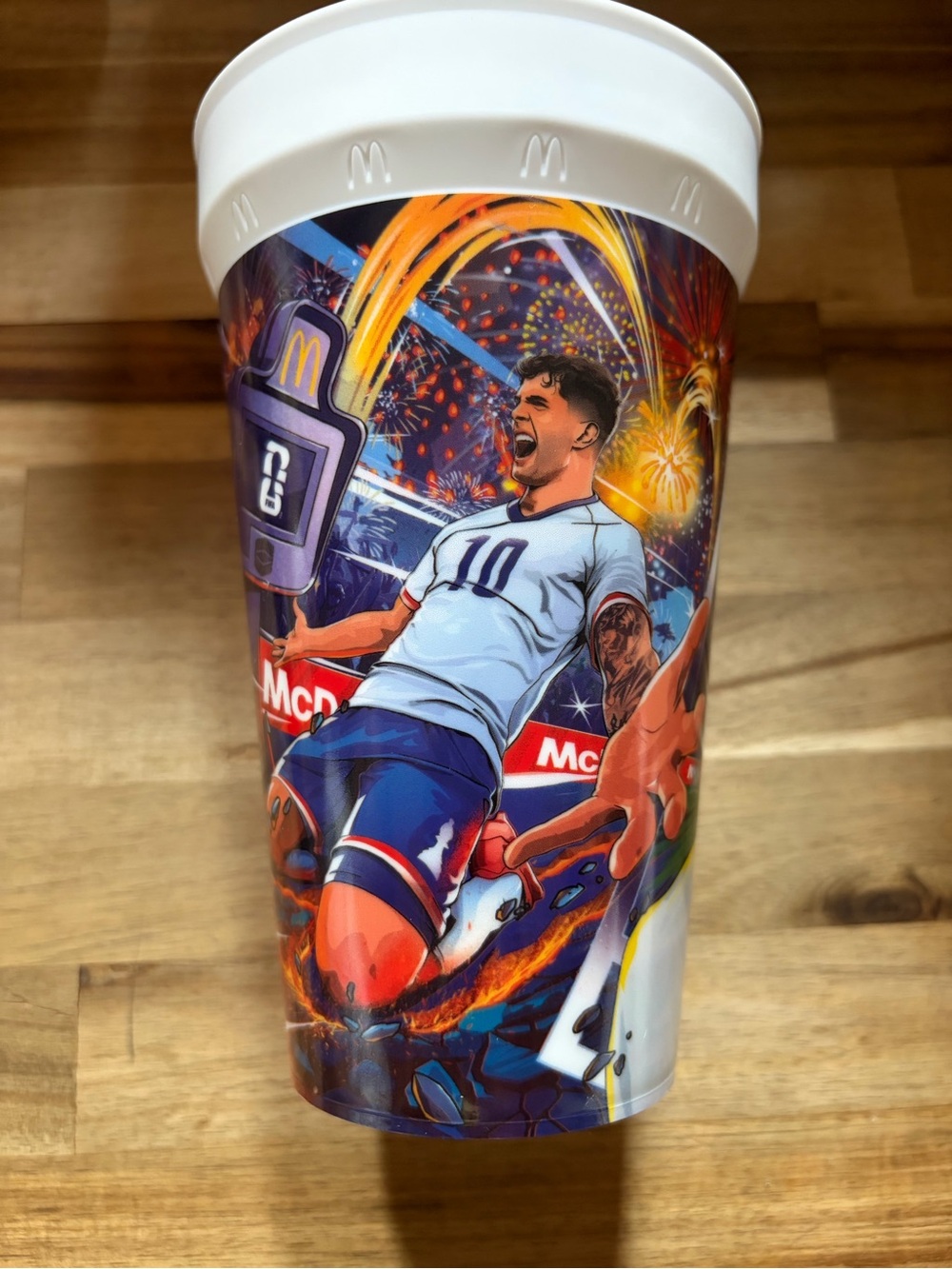 McDonald's FIFA World Cup Collectible Pulisic Cup